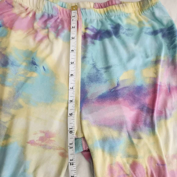 Hot Kiss Multicolor Tie-Dye Kids Flared Pants - Picture 5 of 7